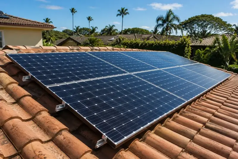Installation de panneaux solaires à Saintes